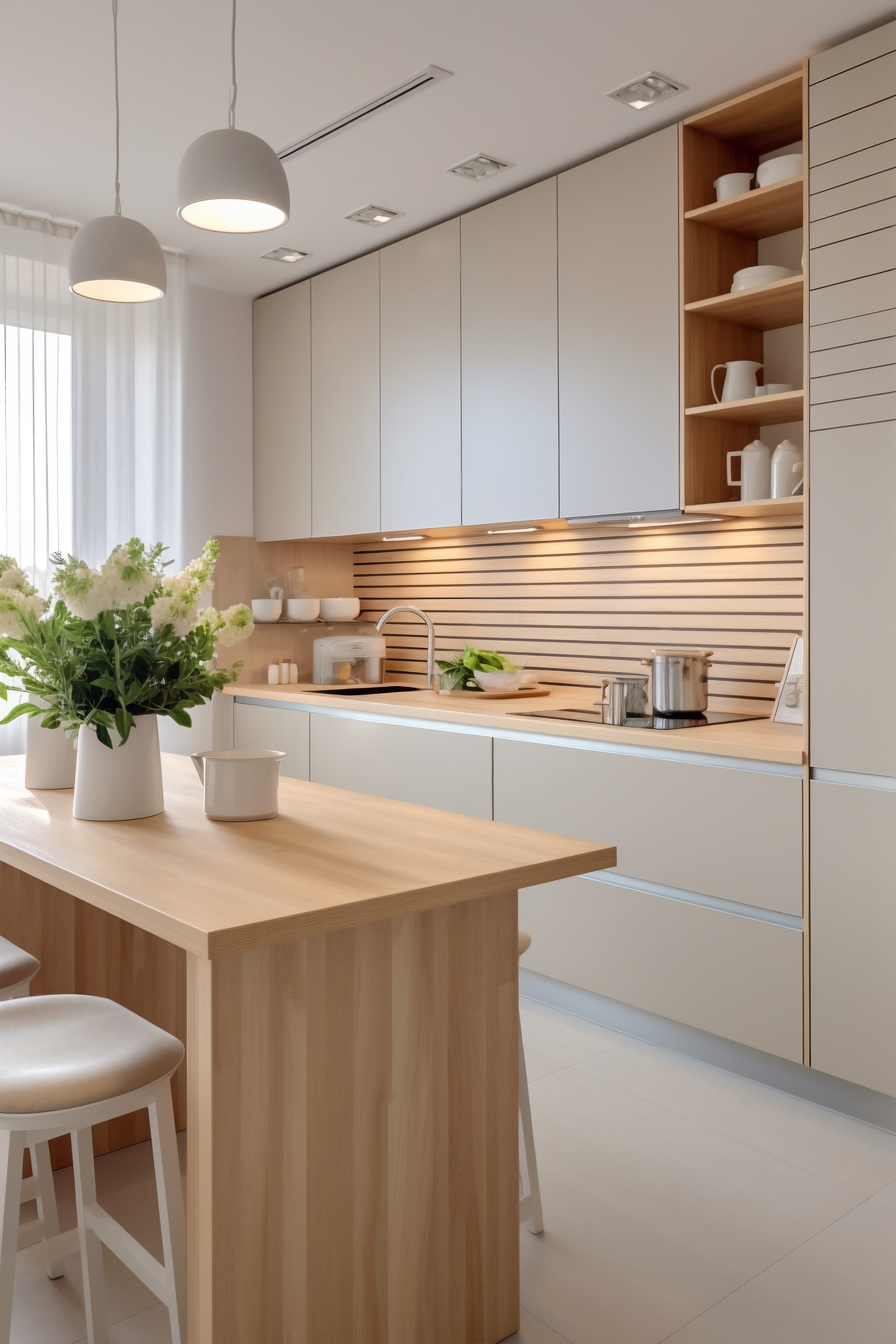modern-kitchen-with-contemporary-interior-decor-furnishings Mila Mutfak Takımı - Görsel 1