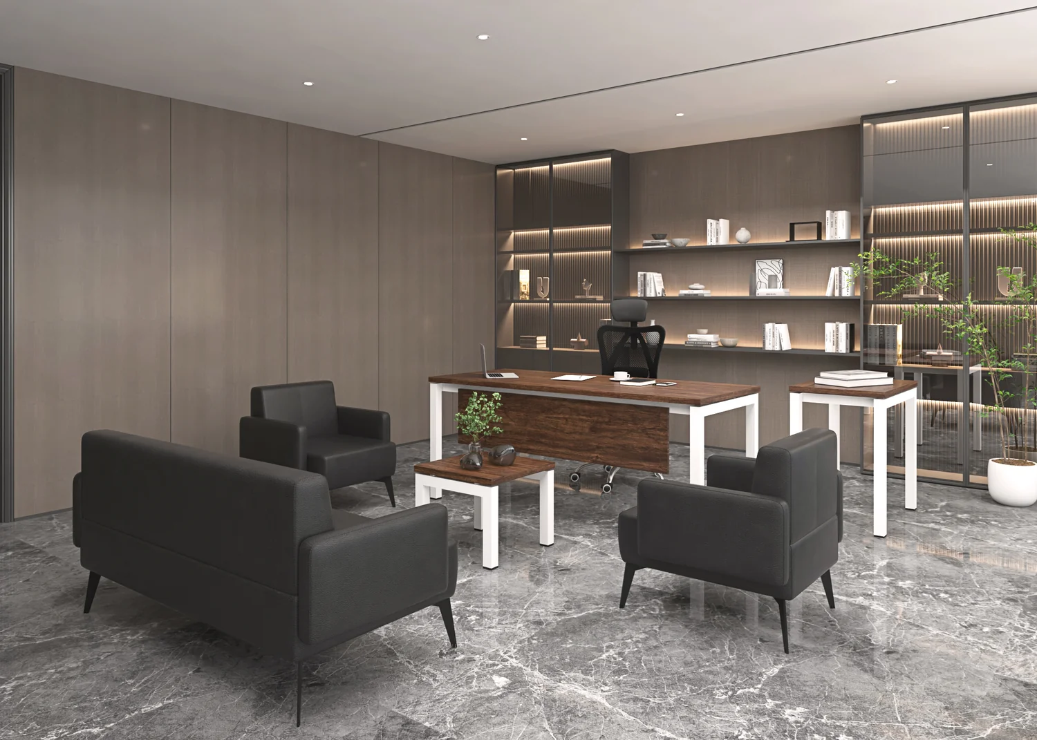 3_64533bc9-6586-486b-9758-9120795db529 Corevia Yönetici Ofis Takımı - Görsel 1