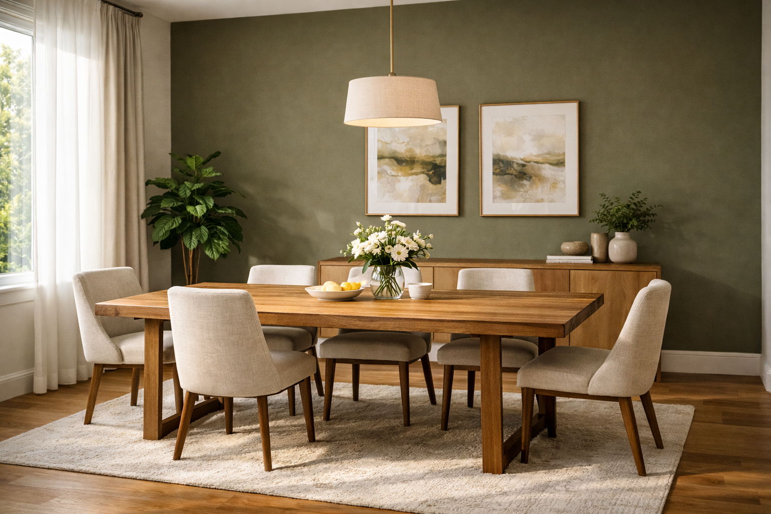 dining-room-colour-ideas (3) Valeron Yemek Odası Takımı - Görsel 1